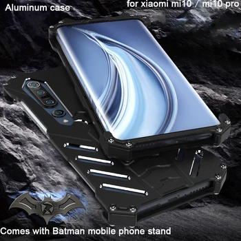 

Metal Aluminum cool Case For xiaomi mi 10 case shockproof phone Case holder for xiaomi mi 10 pro Cases cover Funda Bumper Coque