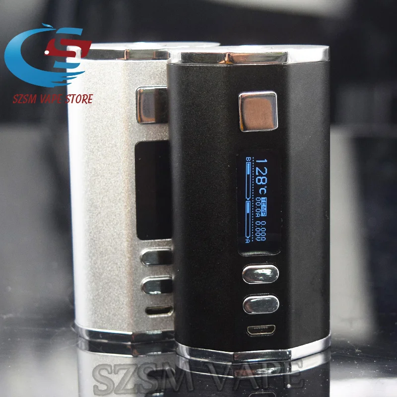 

Electronic Cigarette Vape 200w Box Display Dual 18650 Battery Temperature Control Large Fire Button Electronic Cigarette Mods