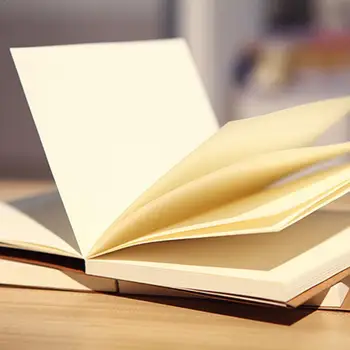 

32K 13x19x2.5cm Retro Sketch Craft Paper Blank Notebook School Stationery Drawing Office Journal Book Sketch Note Diary B4F2