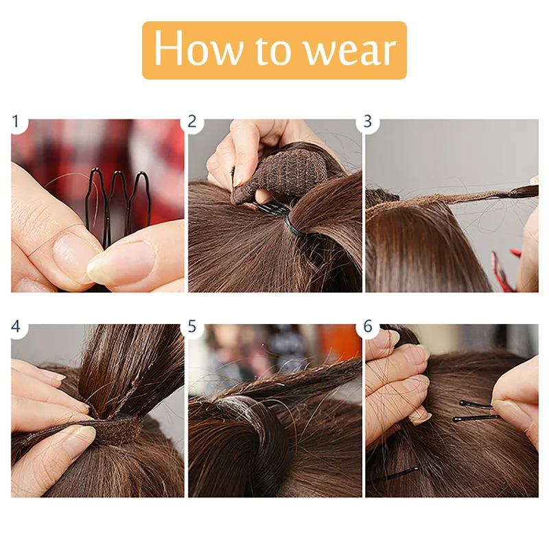 Allaosify Synthetic Long Kinky Wavy Ponytail with Braids Hair Accessories for Women Hair Drawstring Ponytail Extension Wig