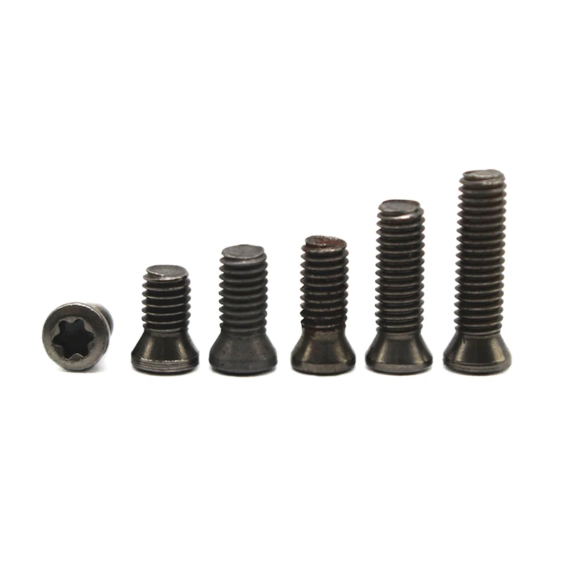 50 шт. m1.8 m2 m2.2 m2.5 m3 m3.5 m4 CNC вставной винт Torx для замены твердосплавные вставки