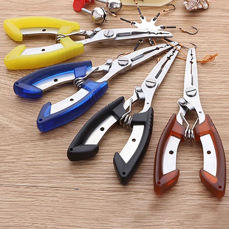 Multi Functional Fishing Pliers Scissors Line Cutter Hook Remover Fishing  Clamp Accessories Tools Goods For fishing