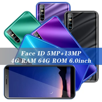 

android 5.1 mobile phones Global 5MP+13MP HD Camera Phone A31 Face ID unlocked celulars quad core 3G 4G RAM 64G ROM smartphones