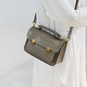 

Luxury Women Messenger Bags Fashion Handbags Alligator Pattern Designer Purses High Quailty Small Shoulder Crossbody Bag Satchel