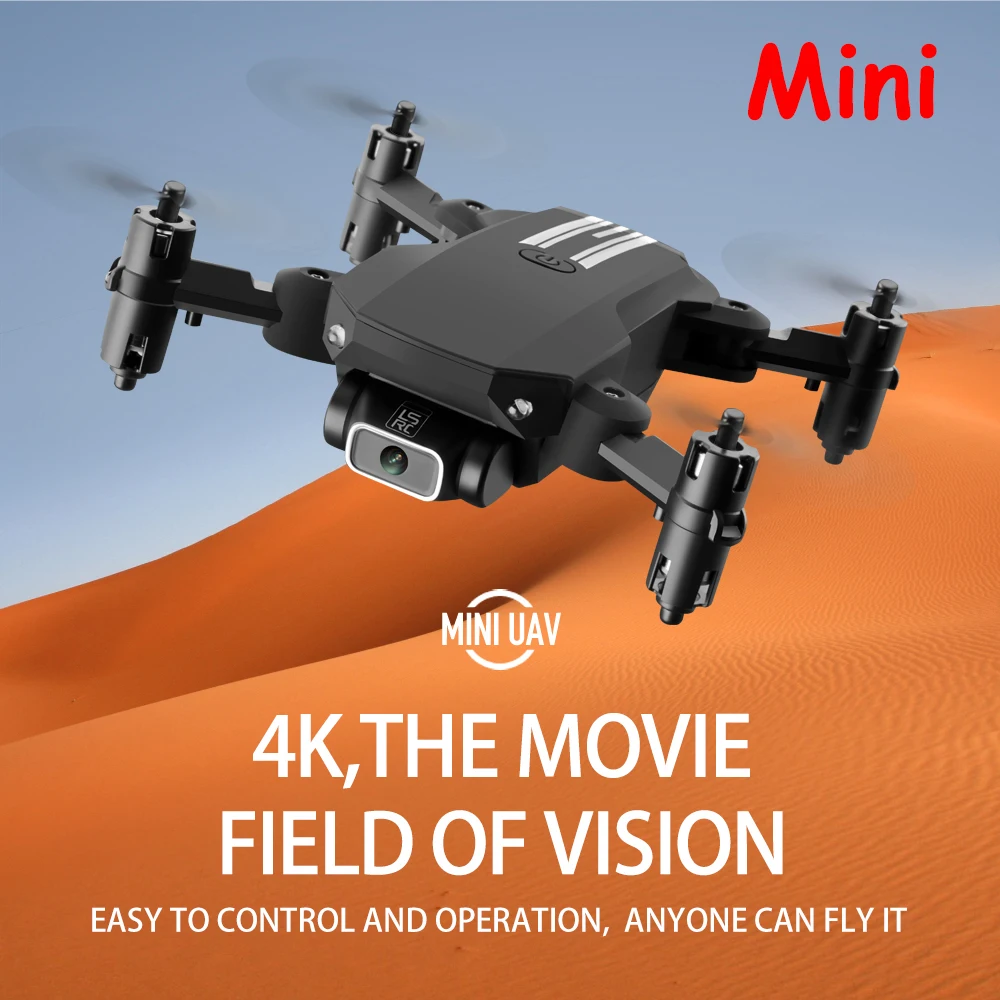 Мини 4K HD воздушный Радиоуправляемый Дрон WIFI GPS 1080P маленький складной