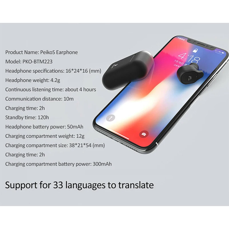 Wireless Bluetooth Headset Image 5