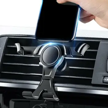 

Universal Gravity Car Phone Holder Car Air Vent Mount Stand Smartphone For IPhone 8 XS XR Samsung Support Telephone Voiture
