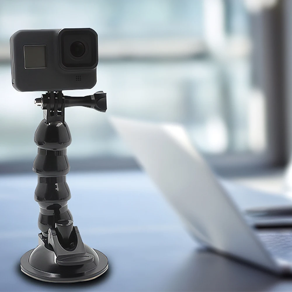 Держатель на присоске для экшн камеры с поворотом 360 градусов|Детали и