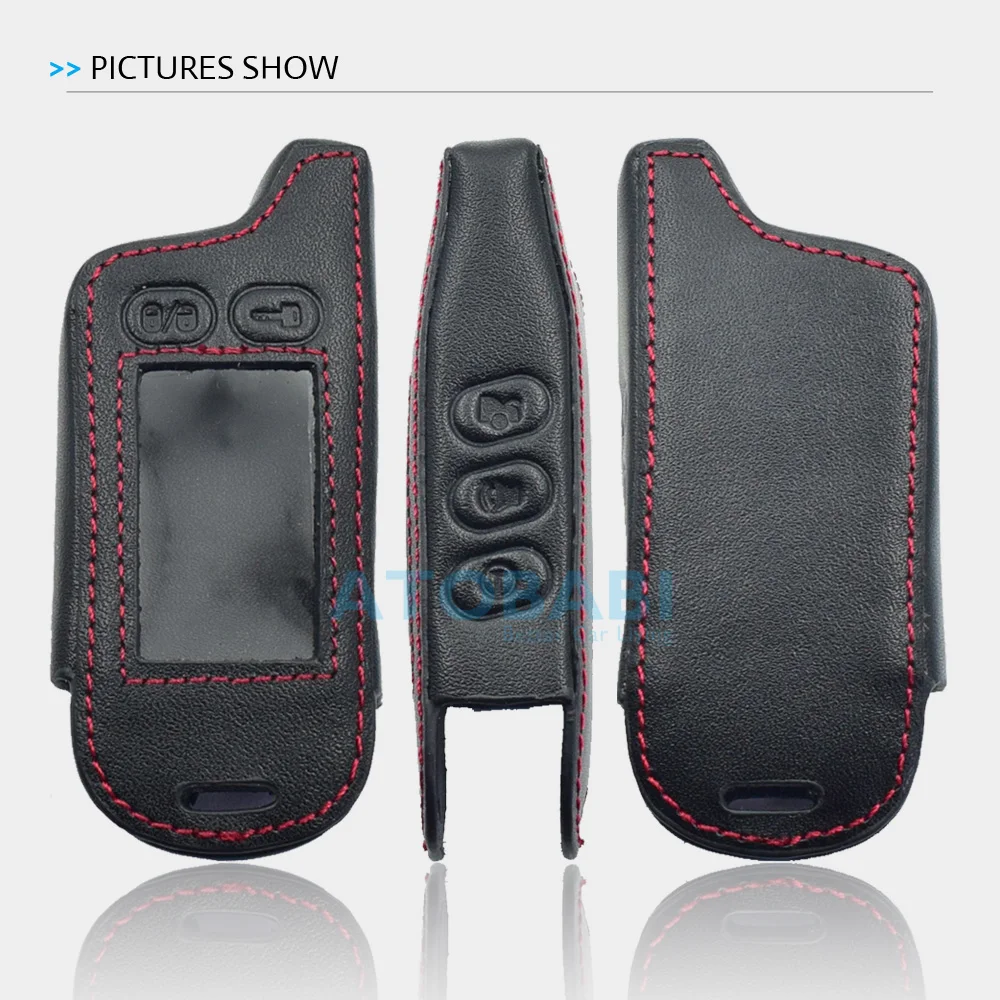 Кожаный чехол для ключей Tomahawk TZ 9010 SL 950 TZ9010 двухсторонняя Автомобильная