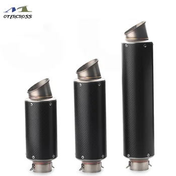 

Carbon Fiber Motorcycle Exhaust Pipe Muffler Escape F800r trk502 gsxr750 msx125 cb650f z750 z900 z1000 pcx125 tmax 530