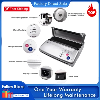 

New Tattoo Transfer Machine Copy A4 Printer Drawing Thermal Stencil Maker Copier Machine Transfer Paper Carbon Papier Supplies
