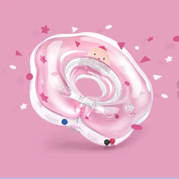 

Swimming Baby Pools Accessories Baby Inflatable Ring Baby Neck Inflatable Wheels for Newborns Bathing Circle Safety Neck Float