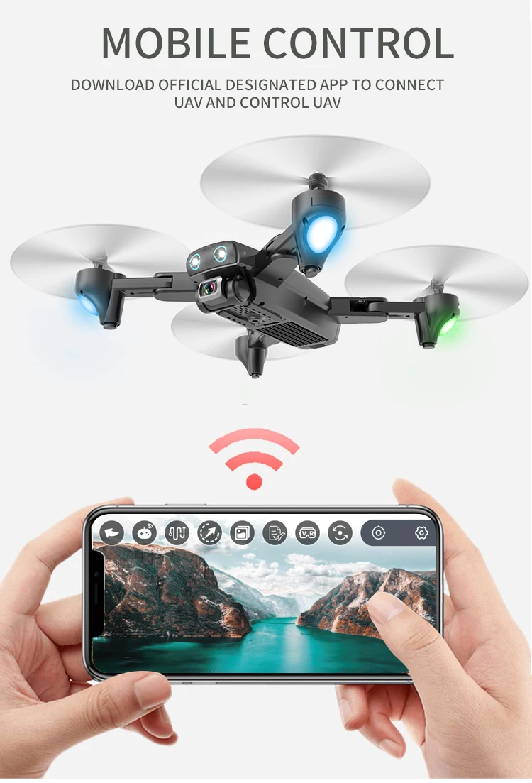 Дрон gps 5G S167 складной Профессиональный Дрон с камерой 4K HD селфи 5G gps WiFi FPV широкоугольный Радиоуправляемый квадрокоптер Вертолет игрушка