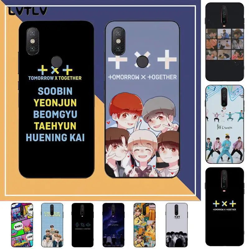 Чехол LVTLV KPOP TXT для RedMi note 9 4 5 6 7 5a 8 pro max 4X 5A 8T|Бамперы| |