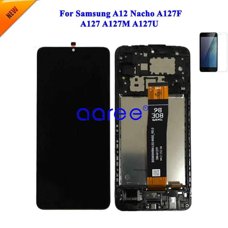 Schermo Lcd Per Samsung A12 Nacho Lcd A127 Lcd Per Samsung A12 Nacho A127F Schermo Lcd Touch Digitizer Assembly
