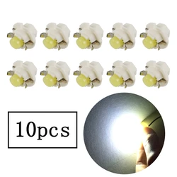 Ampoules LED pour intérieur de voiture T5 B8.4D, 10 pièces, lumières pour tableau de bord, indicateur de Console centrale 