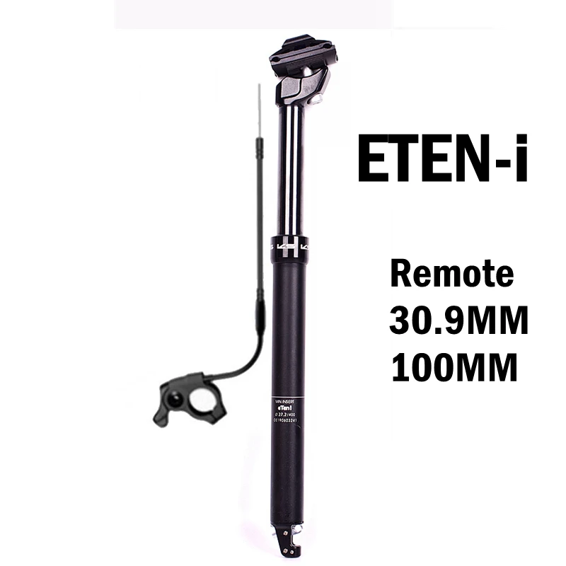 Подседельный штырь для велосипеда Eten-R ETEN-i MTB с дистанционным управлением, подседельный штырь-капельница с регулируемой высотой, подседельный штырь для велосипеда, 27,2, 30,9, 31,6, 100 мм, для путешествий, EXA - Цвет: Eten-i 30.9mm 100mm