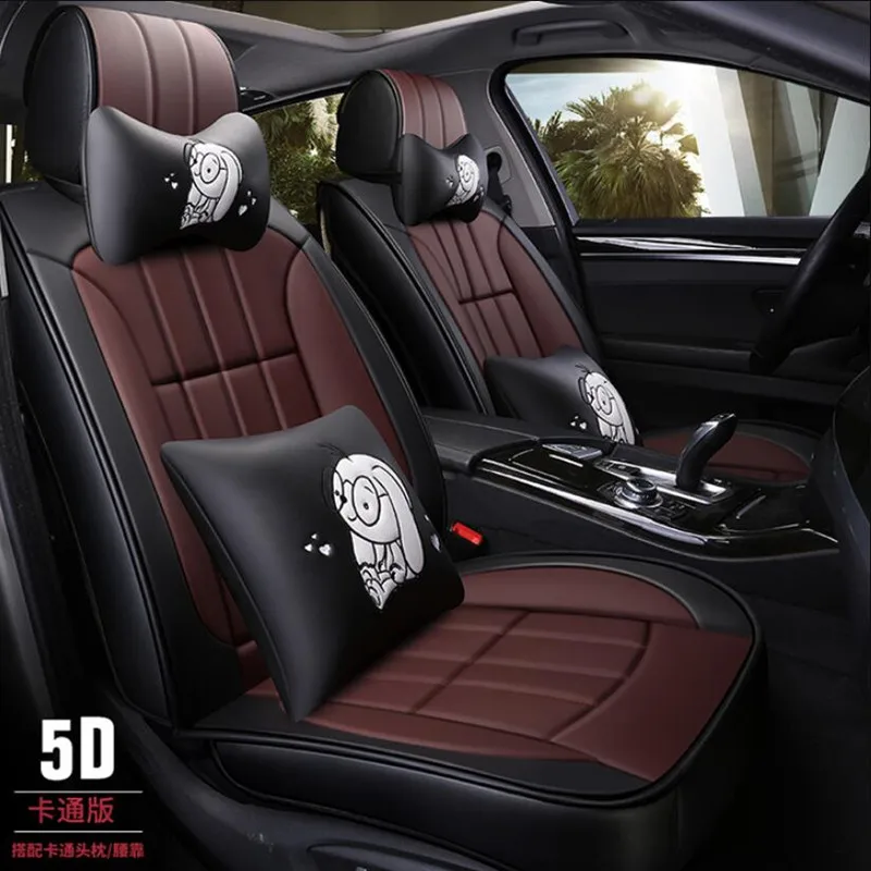 Высококачественный кожаный чехол для автомобильного сиденья Toyota Corolla Camry Sienna Wish