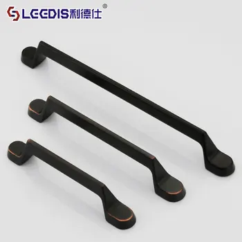 

Li de shi-Style American-Style Black Ancient Wardrobe Handle Simple Cabinet Door Handle Furniture Hardware