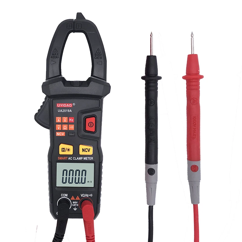 Smart Digital Clamp Meter 25mm Multimeter Automatic Mini AC DC Current