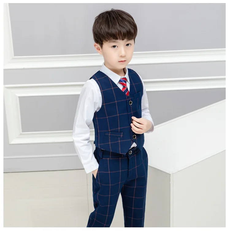 

2019 Spring Childrenswear New Style BOY'S Suit Set Children Two-Piece Set Wedding Flower Boys/Flower Girls