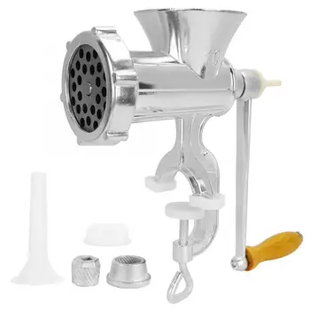 

Multifunction Aluminum Alloy Manual Meat Grinder Meat Grinding Machine with Sausage Making Device kitchen Meat