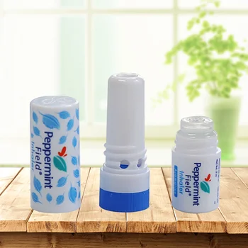

Thailand Mint Cylinder Nasal Inhaler Refresh Brain Anti Fatigue Cure Stuffy Nose Rhinitis Nasal Aspirator