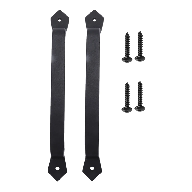 

2 Packs 11 Inch Heavy Duty Sliding Barn Door Handle Set for Outdoor,Garage,Closet,Interior