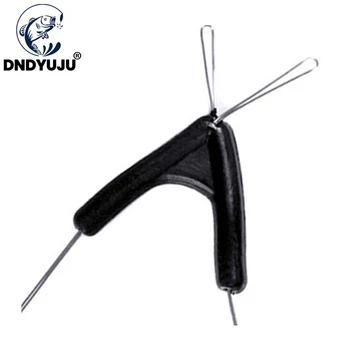 BIG SALE ❤️ 50pcs Double Hooks Contactor Device Line Space Bifurcation Eight Type Space Bean Line Swivel Tool Fishing Accessories - discount item 30% OFF Sports & Entertainment