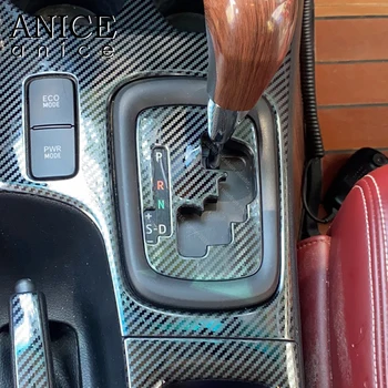 

Carbon Fiber Color Stainless Auto Gear Shift Panel Trim Fit for Toyota Hilux Revo Rocco LHD 2015 2016 2017 2018 2019 2020