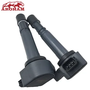 

2Pcs High Quality 30520-PVJ-A01 30520-PGK-A01 099700-061 Ignition Coil For Honda Civic 1.7L L4 Pilot 3.5L