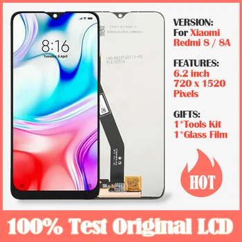 

6.22" Original lcd For Xiaomi Redmi 8A 8 Display +Touch Screen Digitizer Assembly Lcd For Redmi8A Replacement with Frame