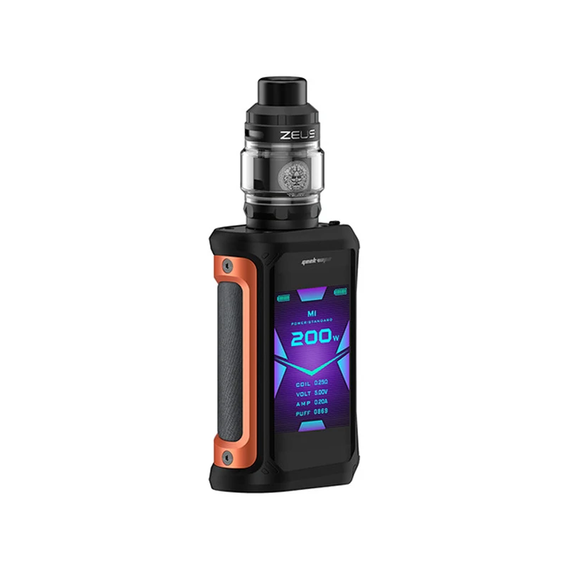 2 шт.! GeekVape Aegis X Zeus Комплект 200 Вт коробка мод с 5 мл Zeus Sub Ом бак подходит сетка Z1/Z2 KA1 катушка электронная сигарета Vape комплект