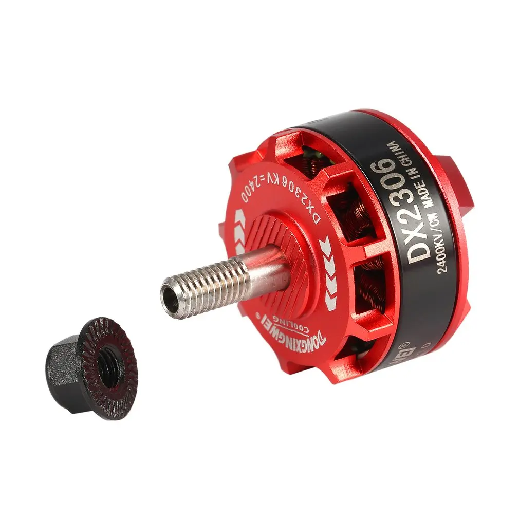 Новая высококачественная гоночная серия Racerstar 2306 BR2306S 2400KV 2-4S бесщеточный мотор для Дрон на радиоуправлении X210 X220 250 FPV Racer