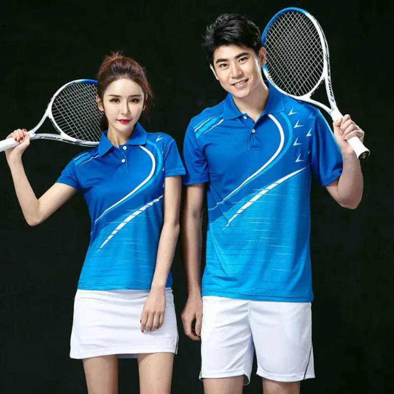 Весна-Осень, спортивная куртка с отложным воротником и коротким рукавом, дышащая одежда для бадминтона для мужчин и женщин, командный поезд