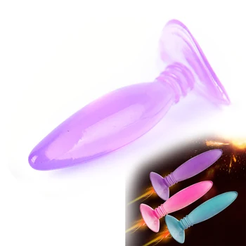 Soft Silicone Anal Butt Plug Vaginal G-spot Stimulation Backyard Bead Masturbation Anal Dildo Sex Toys 2