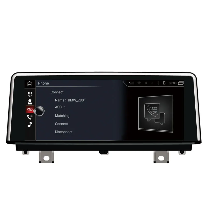 Clearance NAVITOPIA 10.25inch Android 8.0 Car GPS Navigation For BMW 1 Series(2018-) for BMW 2 Series(2018-),LVDS 6PIN,Car with AUX 2