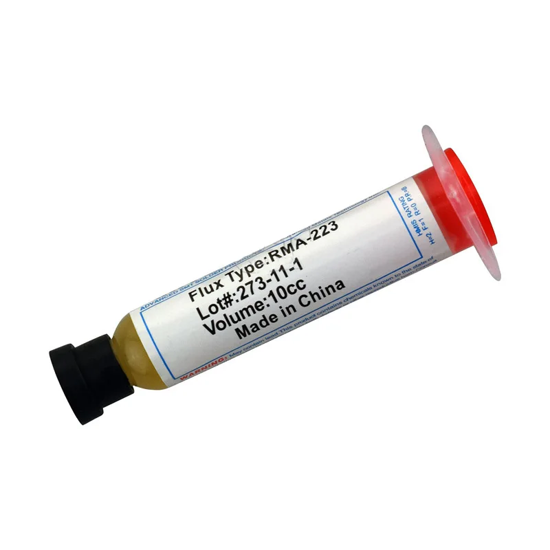 10cc RMA-223 Solder Paste Flux Syringe Welding Oil Scaling Powder Soldering SMD helper | Инструменты