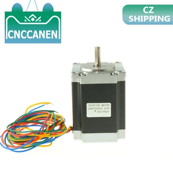 

Nema 17 Stepper Motor 37oz.in 12V 0.4A Nema 23 Stepper Motor 1.9Nm(269oz.in) 2.8/A 3.2/VFor CNC 3D Printer 1PC