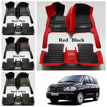 

Custom Car Floor Mats for SsangYong Rodius ActYon Kyron Rexton Chairman KorandoTivoli All Weather Auto Carpet Cover Foot Pads