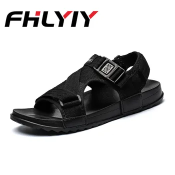 

Outdoor Beach Men Sandals Gladiators Casual Roman Shoes Breathable Mens Sandals Summer Light Sandalias Hombre Plus Size