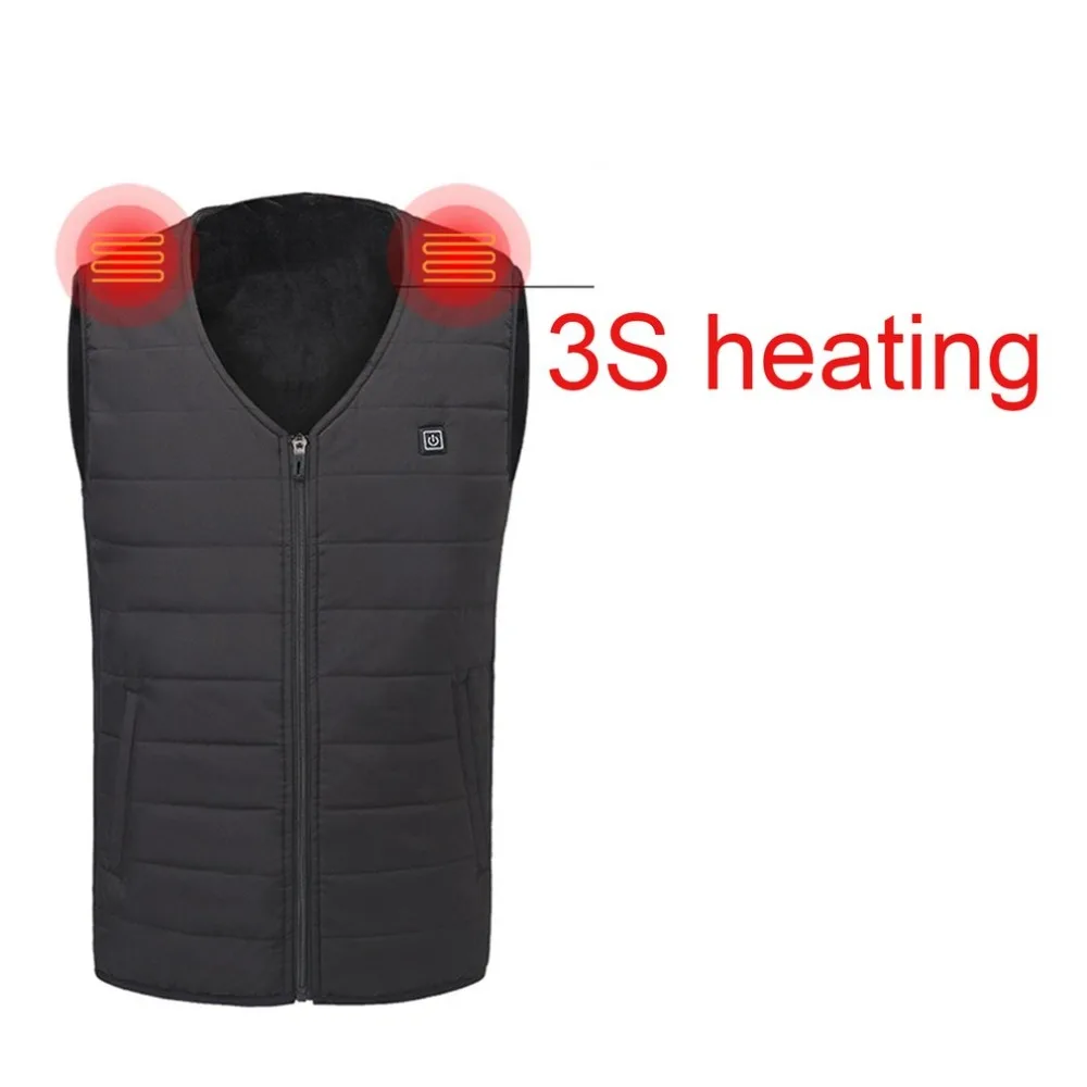 Unisex Electric Heating Vest USB Security Intelligent Thermostat Constant Temperature Winter Warm Vest body makeup dropshipping