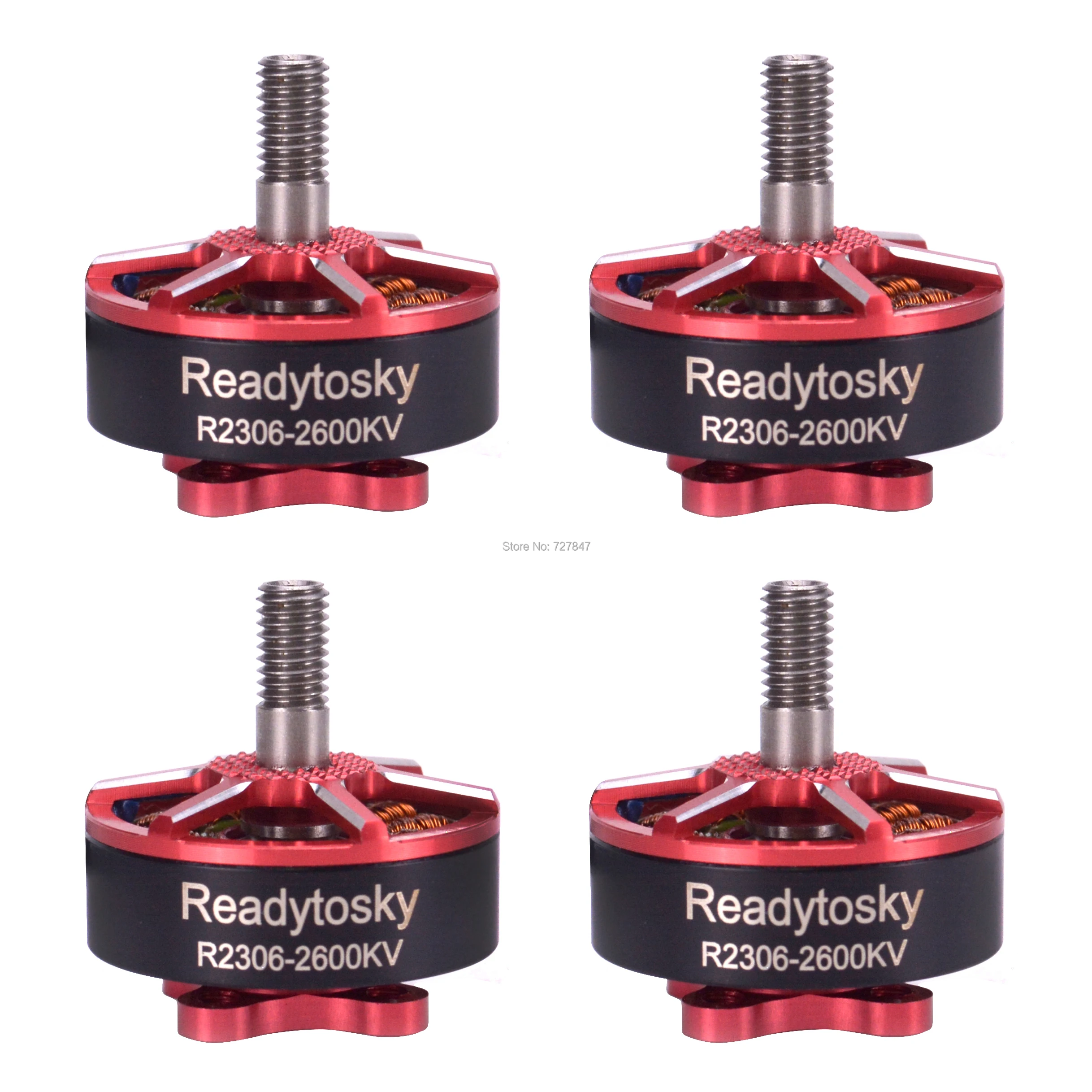 Новый бесщеточный мотор R2306 2306 2600kv с поддержкой 3 4S для квадрокоптера F40 PRO II FPV