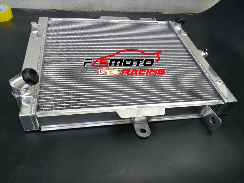 Радиатор из алюминиевого сплава+ вентилятор для Toyota Landcruiser HDJ78 HDJ79 HZJ78 HZJ79 1 Гц 4.2L