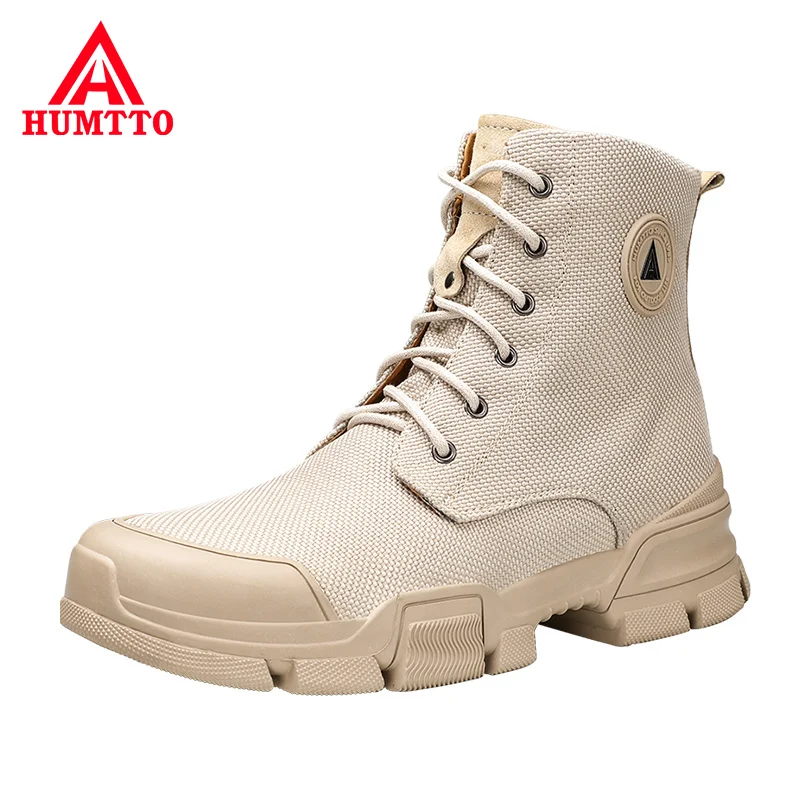 

Breathable Light Cushioning Shoes Woman High Quality Lace-up Non-slip Boots Fashion Casual High-top Work Boots