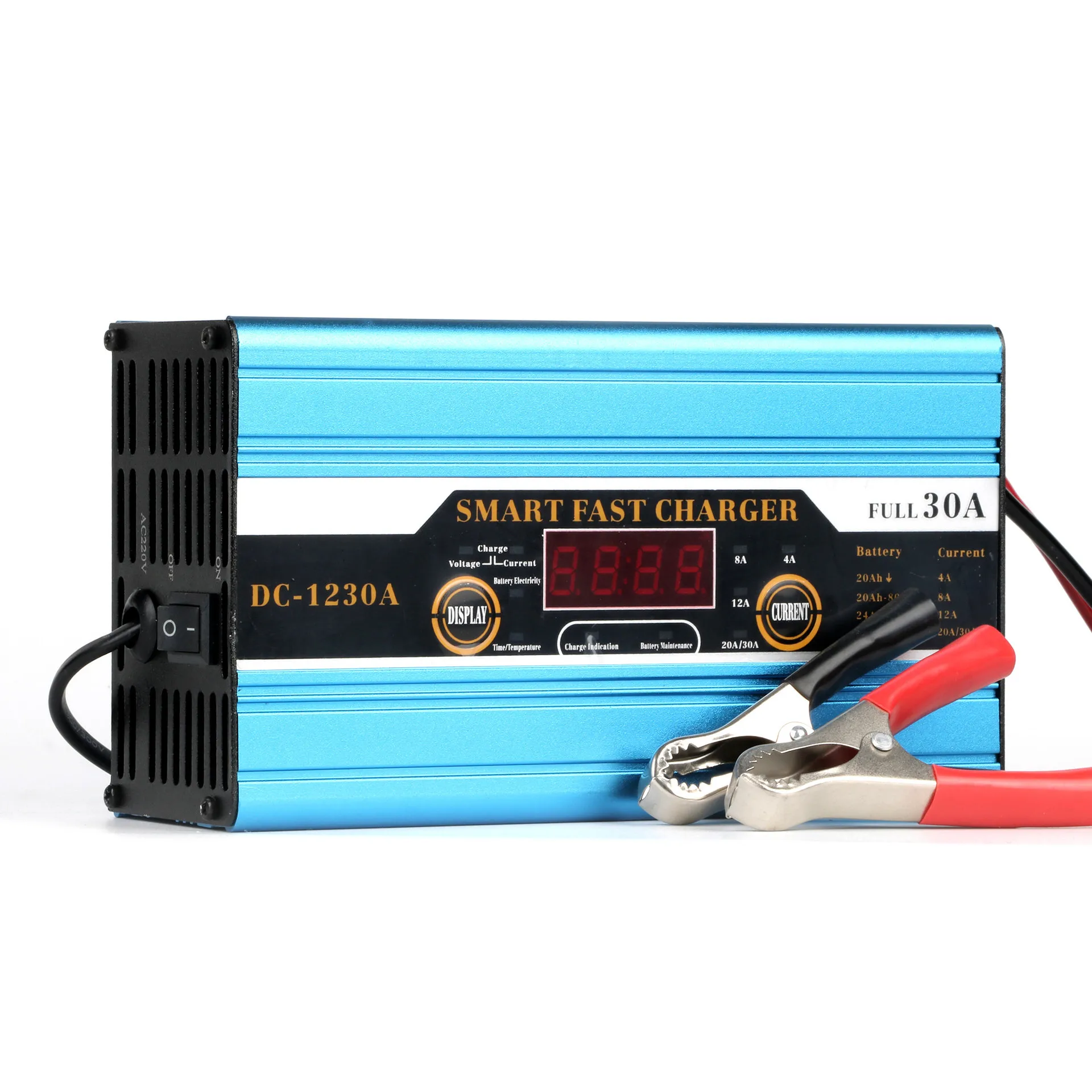 

Candy pu Battery Charger 12V30A Car Lead Acid Storage Battery Charger with Display Manufacturers Direct Selling