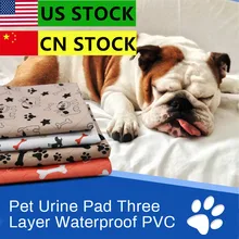עמיד למים לחיות מחמד פיפי רפידות מחצלת כלב מיטת כלב שתן רפידות פיפי גור Pad לשימוש חוזר לחיות מחמד כלב חיתול שתן רפידות(China)