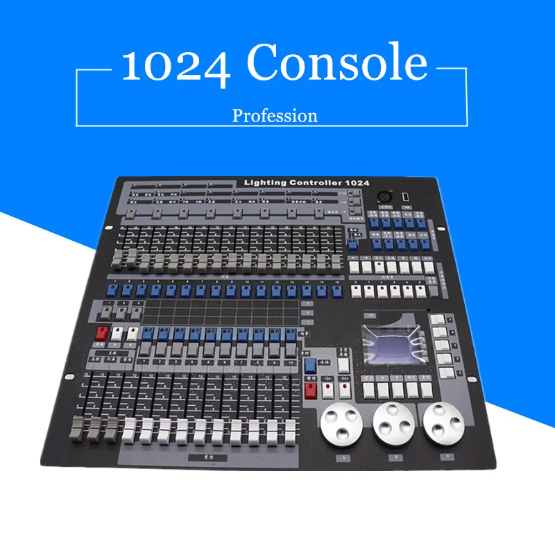 1024 консоль с обучающим DMX512 контроллером освещения DJ Дискотека вечерние танцы