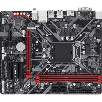 

Motherboard Gigabyte B365M H Soc-1151v2 Intel B365 2xDDR4 mATX AC'97 8ch (7.1) GbLAN + VGA + HDMI