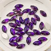 YANRUO 3223 Navette AAAAA Sewn Stones Glass Sewing Crystals Flat Back Strass Horse Eye Rhinestones For Clothes Decoration ► Photo 2/6